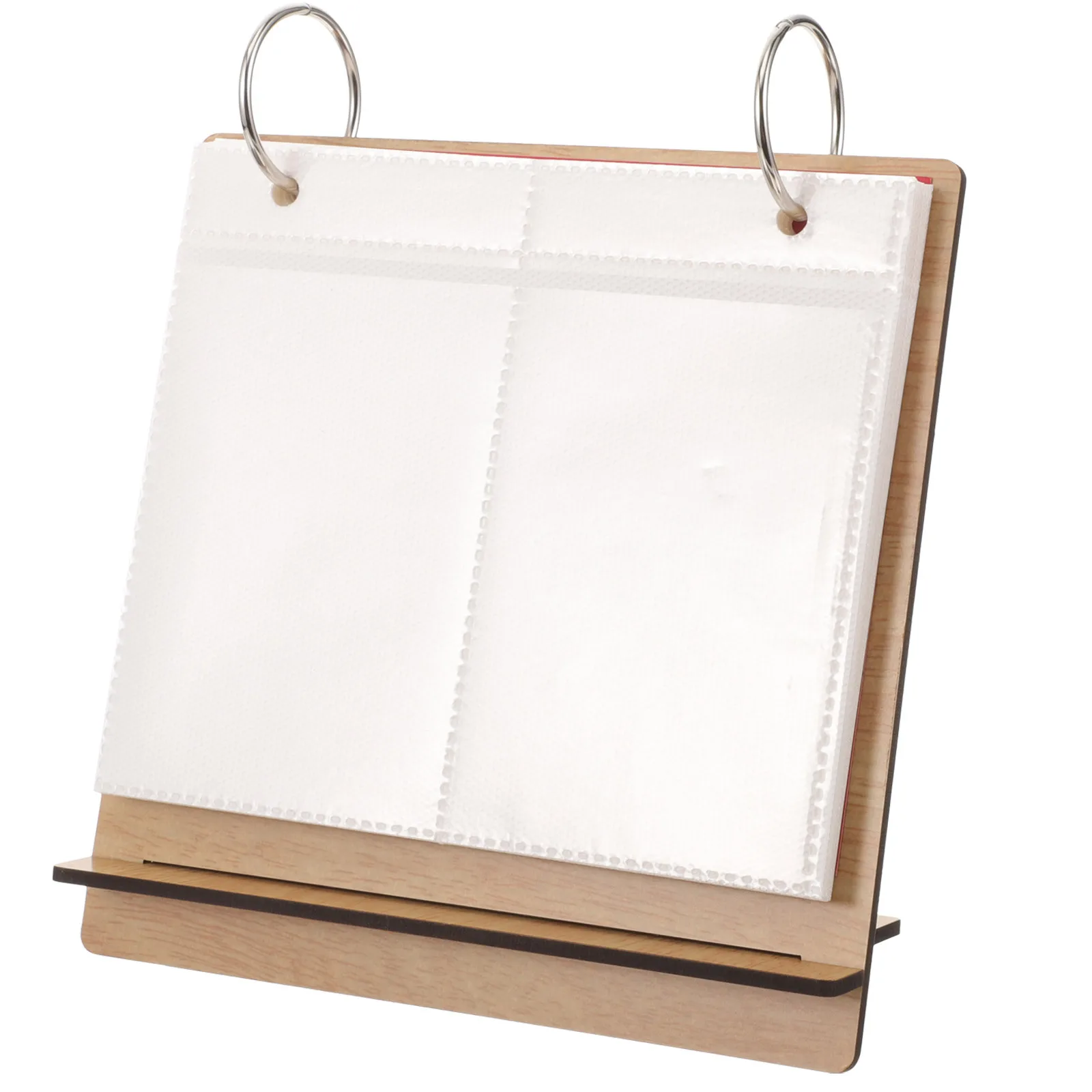 Autocollants artistiques Style calendrier de bureau, Mini cadre Photo, support d'affichage pour Salon de manucure, outils d'organisation, Album d'autocollants pour ongles