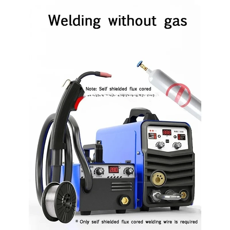 

Small Handheld Welding Machine Century Ruiling Mini Protection Small NBC-280 Carbon Dioxide Protection