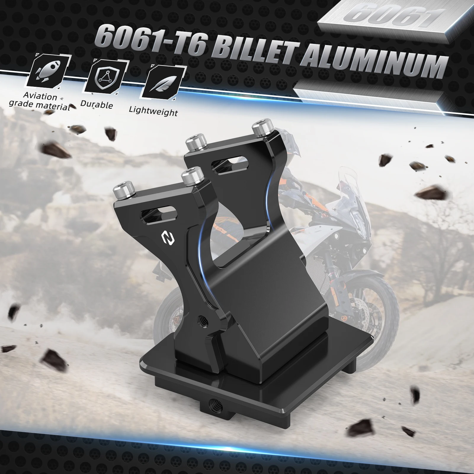 Navigations-GPS-Halterung für Husqvarna Norden 901 2022-2025, 790 890 Adventure R/Rally/S 2019-2022, 390 ADV 2020-2024 – Detail 16