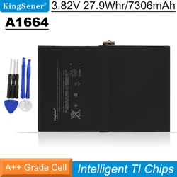 KingSener A1664 Tablet Battery For Apple iPad 7 Pro 9.7 inch A1673 A1674 A1675  3.82V 27.9WH 7306mAh Free Tools