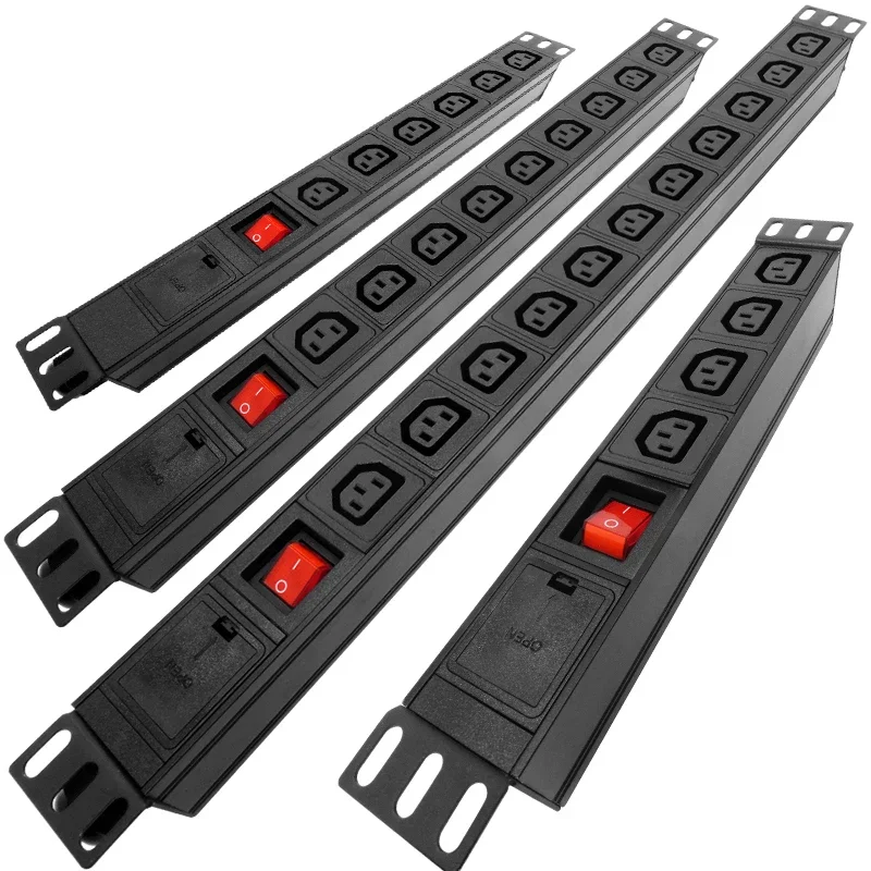 

wireless PDU aluminium alloy Power Strip Network Rack 2-10 Ways C13 output SOCKET junction box Extension Board socket 16A 4000W