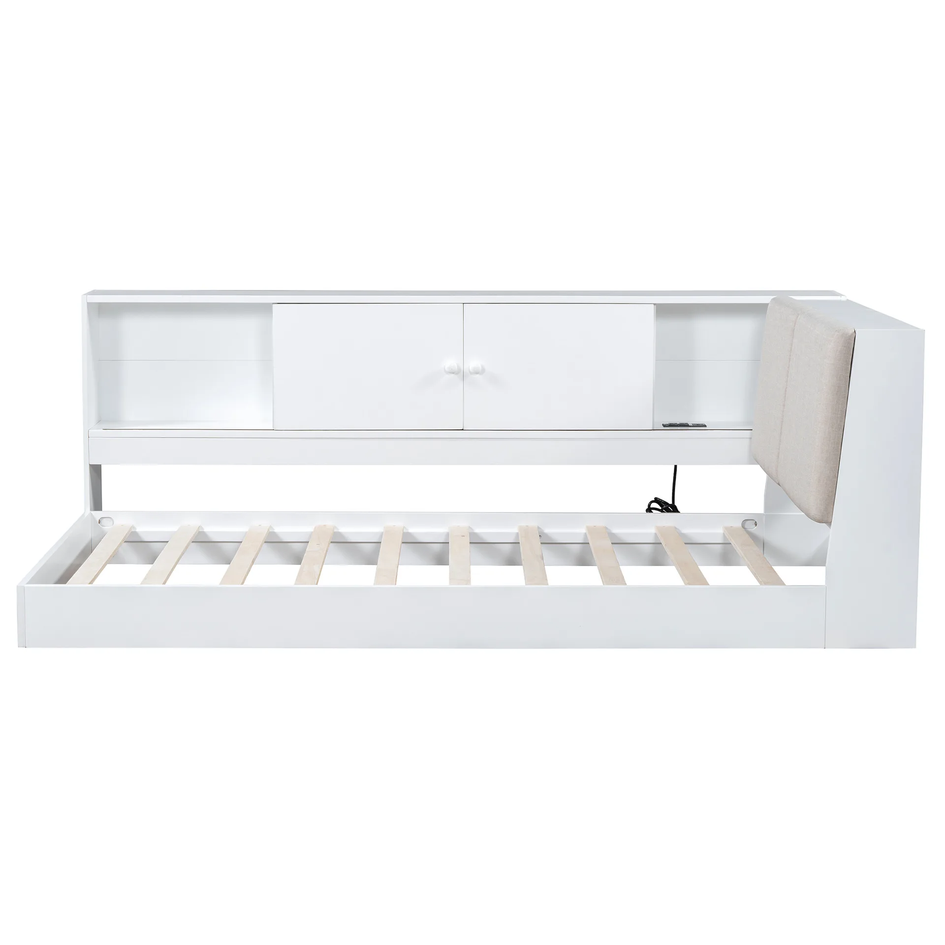 

Детская кроватка-манеж из массива дерева с защитным барьером, трансформируемая, современный дизайн, для гостиной и отелей, детская мебель для детей 2-4 лет