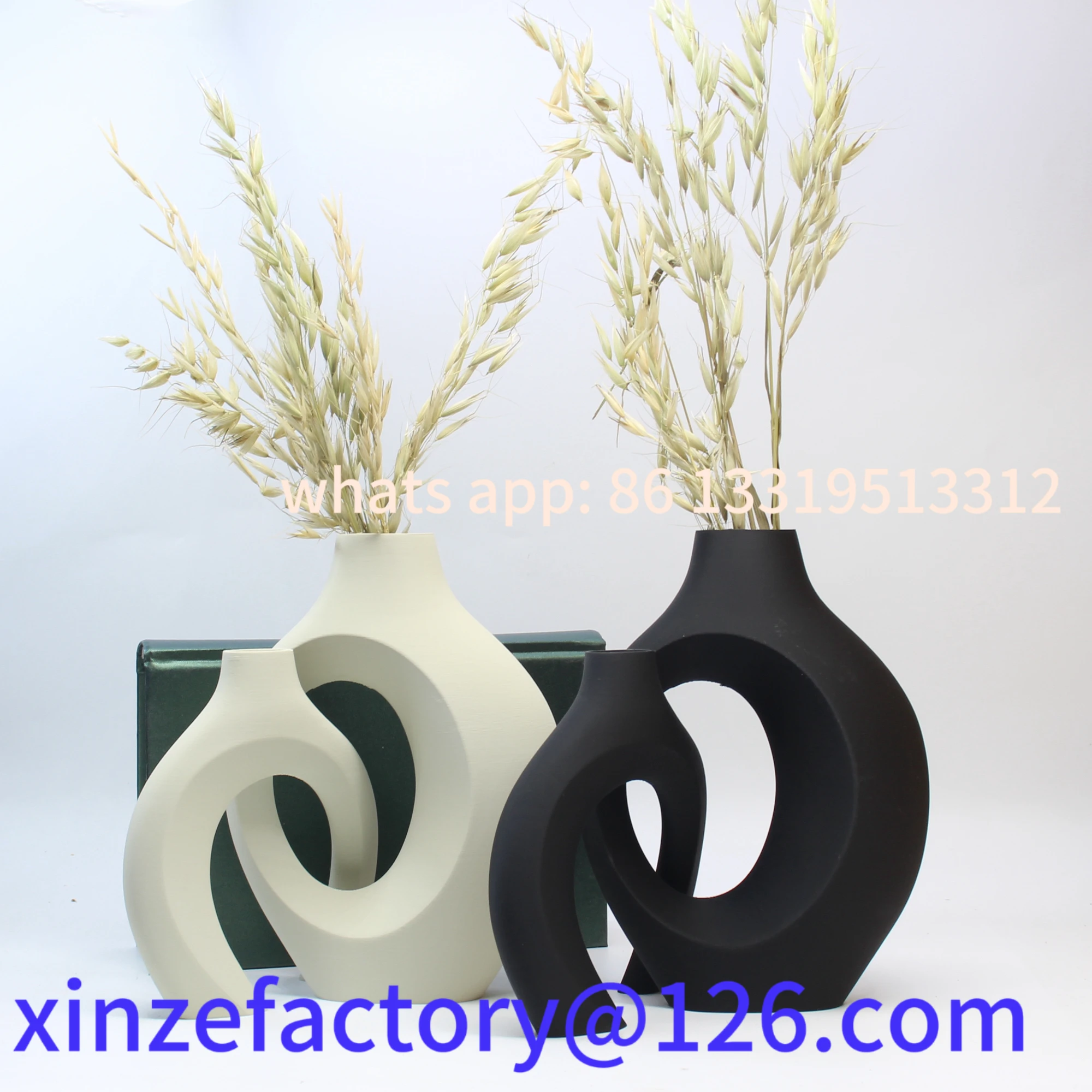 

Customizable A Set of Hugging Vase Ornaments, Home Decoration Ornaments Vase, Dry Vase, Office, Entrance Cabinet