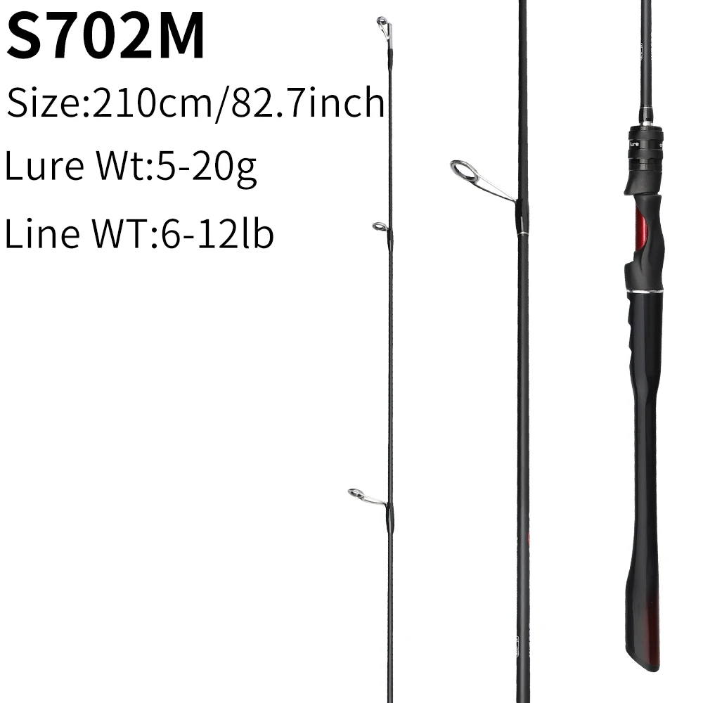 釣り竿 fishingfans 上水天佑 MUSCLE CARBON 702M S91f196aa4c1548258f5e94651e976