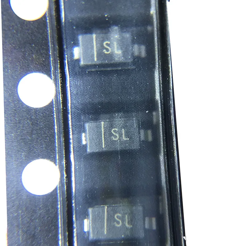 100pcs original genuine Schottky diode 1N5819 B5819W SL silk screen SOD123 1206 volume