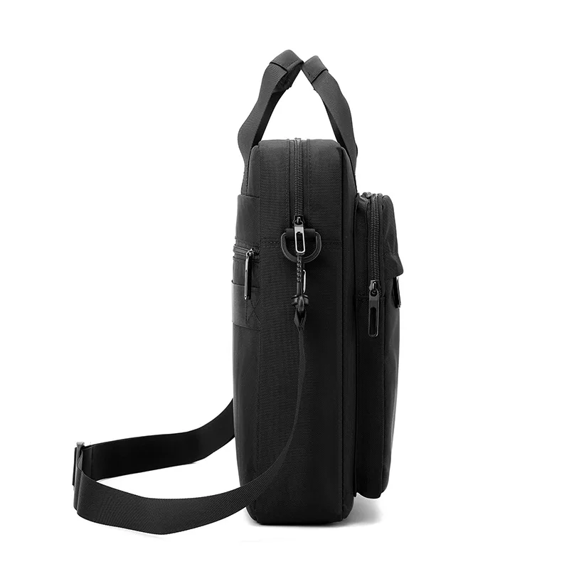 Men's Business Leisure Shoulder Bag New Large Capacity Computer Bag Multi Functional Cross Shoulder Handbag Messenger Bag