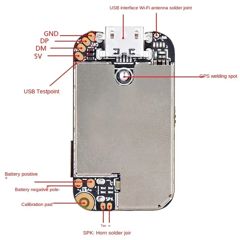2G Micro GPS Tracker, Built-in Power Magnet, Real Time Tracking Device for Kid, Pet, Car, Vehicle, Motorcycle, Mini Tracker G03