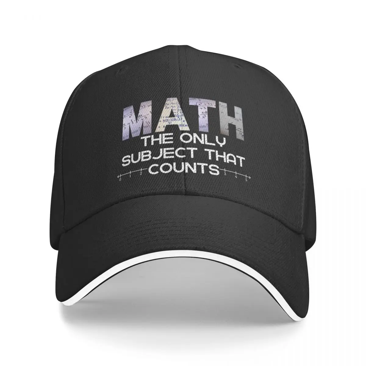 

Math is the Only Subject That Counts Baseball Cap Sun Hat For Children Brand Man cap funny hat Girl'S Hats Men's