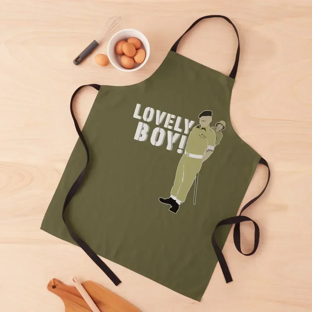 

Lovely boy (Ain't half hot mum) Apron carpenter Art Camping barber uniform Apron