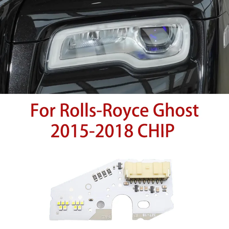 

Для Rolls-Royce Ghost 2015-2018 автомобильные фары DRL чип балластный чип белый свет ангельские глазки дневной ходовой чип печатной платы