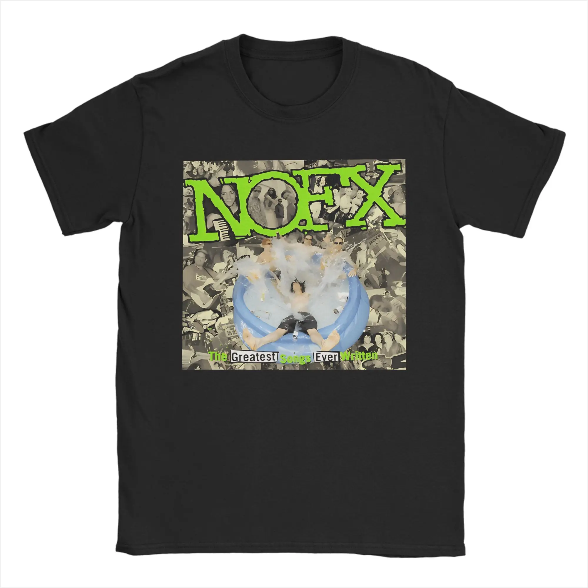 NOFX The Greatests Songs Ever Writtens By Us T Shirt Summer 100% Cotton T Shirts For Adult Pattern Tshirt Short Sleeve Tops
