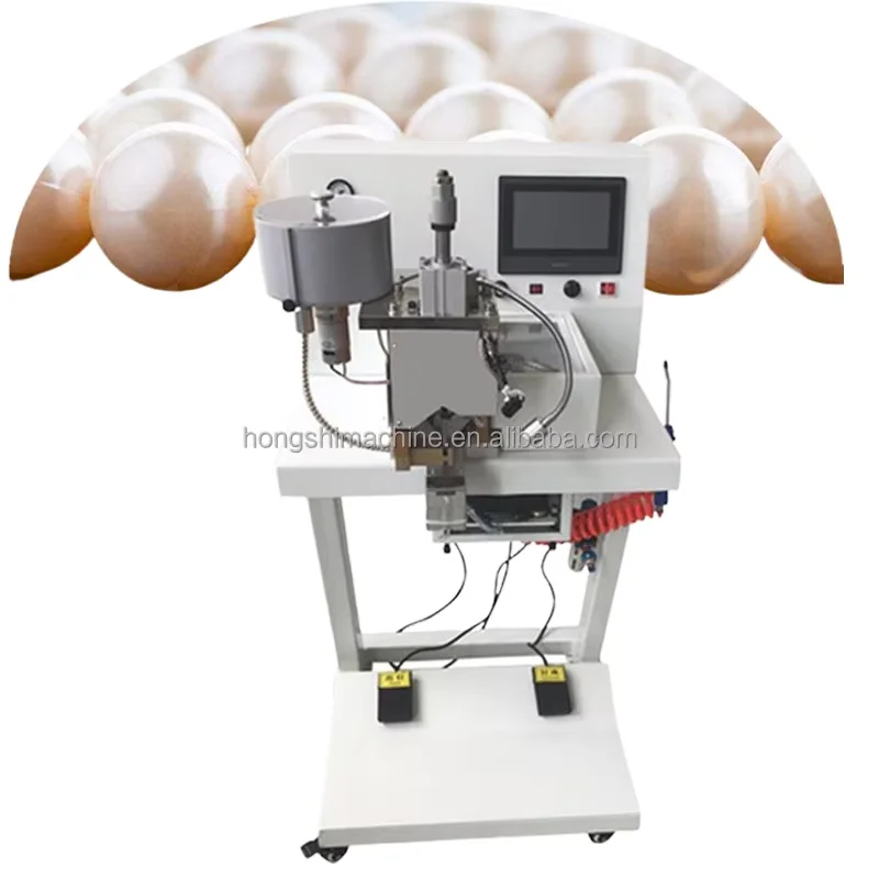 2025 hot sale New Condition Automatic Bead Clothing Pearl Ultrasonic Drilling Machine with Core Engine Component