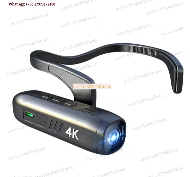 k3 Wearable WiFi Video Camcorder Fits for 4K 30FPS Head Mounted Camera 120° Wide Angle Anti-Shake Accessories