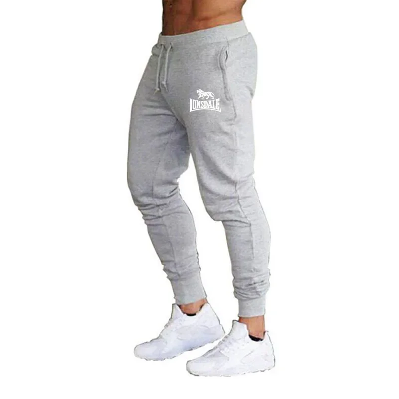 

fashion lion Pants Men trousers Sweatpants Running Pants GYM Pants Men Cotton Trackpants Fitness Jogger Bodybuilding Trouser