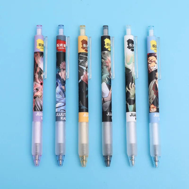 150 Pcs Creative Students Press Gel Pens School Students Write Signature Pen Stationery for Examination