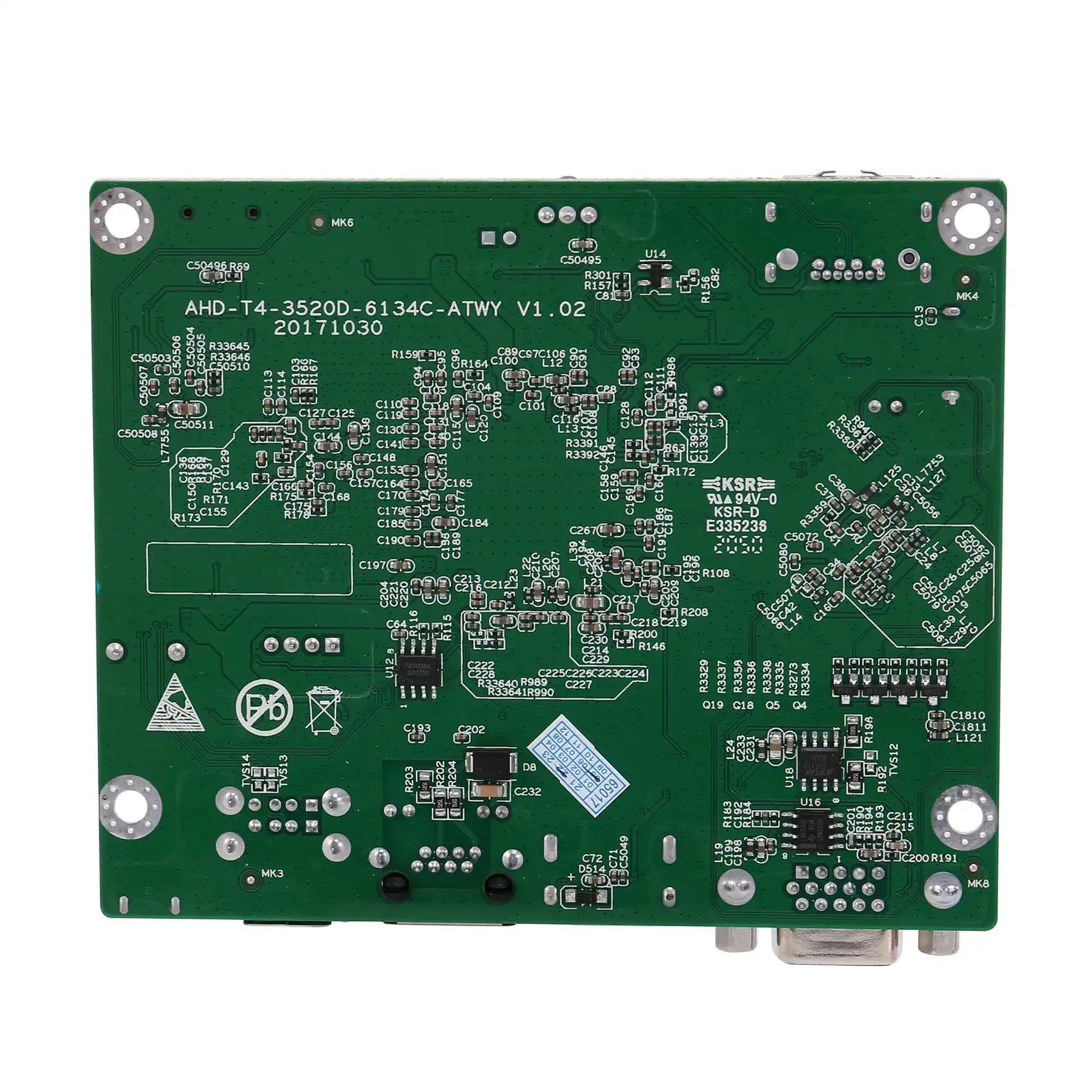 Top Deals Mini Hybrid 6 In1 5V Monitoring NVR 4 Way Small Motherboard