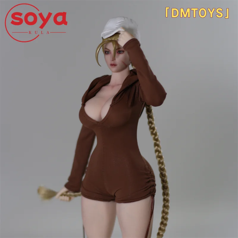 DMTOYS DF099 1/6 Skala Weibliche Mit Kapuze Sweatshirt einteiliges Kleidung Modell Fit 12'' VCD01 AT203 Soldat Action Figur körper Puppe