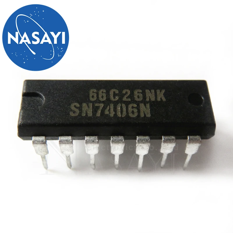 10pcs/lot SN7406N SN7406 DIP-14