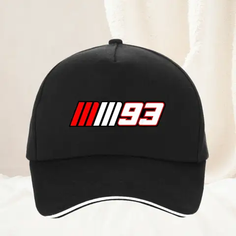 Summer Motorcycle Race Car No. 93 Printed Baseball Cap Fashion Leisure Sports man racing hat Adjustable Golf hats