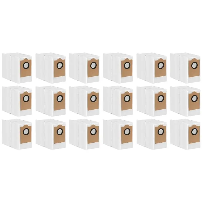 

【BEST WISHES】18Pcs Dust Bags Replacement For Lefant M3 Robot Vacuum Cleaner Accessories Non-Wovens Bags