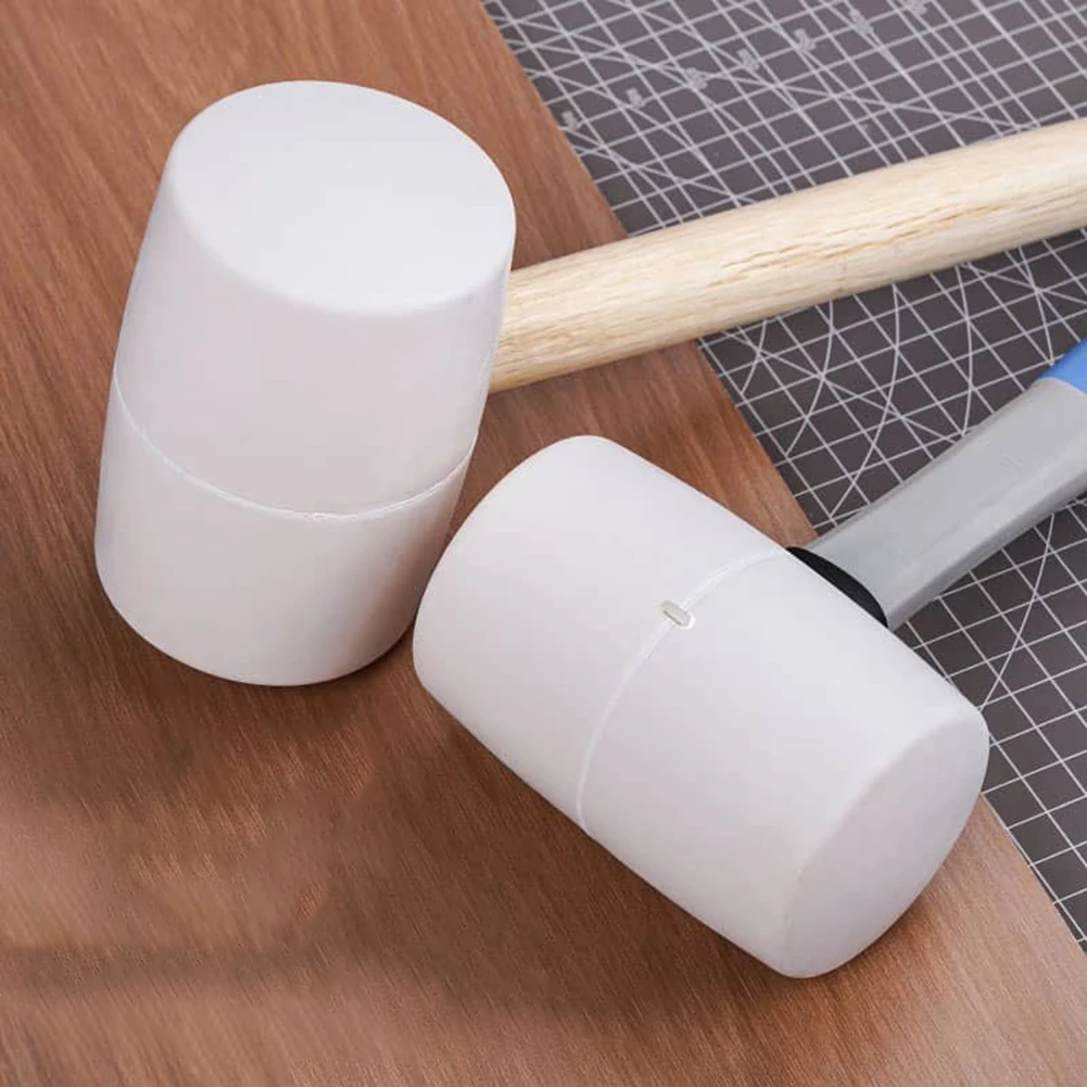 Rubber Hammer 34*11*7cm Ergonomic Rubber Mallet With Wooden Handle Perfect For Home Renovation Lightweight Hand Tools PARTS