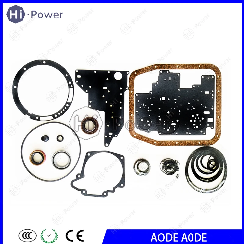 AOD A0DE Auto Transmission Overhaul Rebuild Kit For Ford 1992-1995 2wd Car Gearbox Clutch Seal Repair Kit Gasket AODE