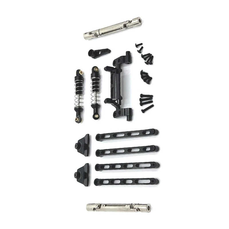 Pull Rod Shock Absorber Set For MNMODEL 1/12 MN82 LC79 MN78 Remote Control Car Parts Metal Upgrade