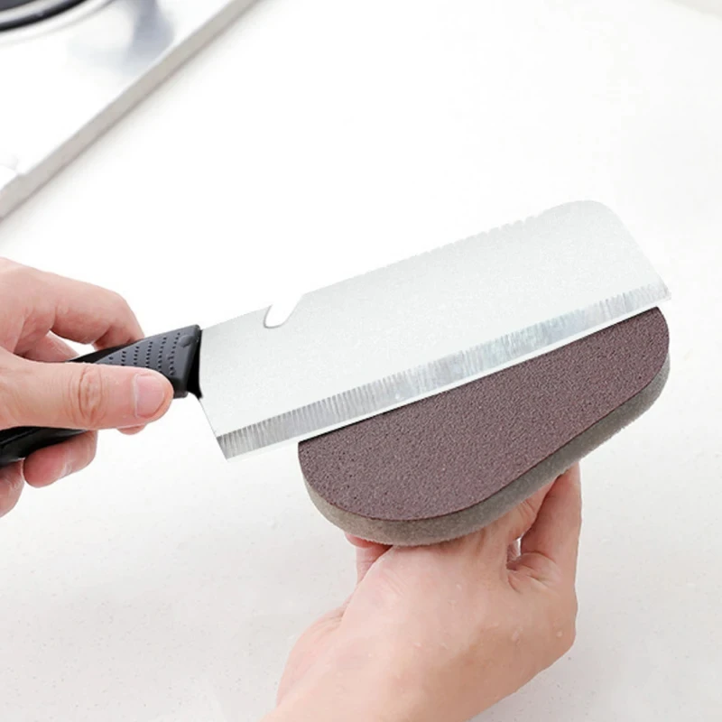 Effortlessly Clean Your Kitchen with the Reusable Emery Sponge Brush – Only .03!