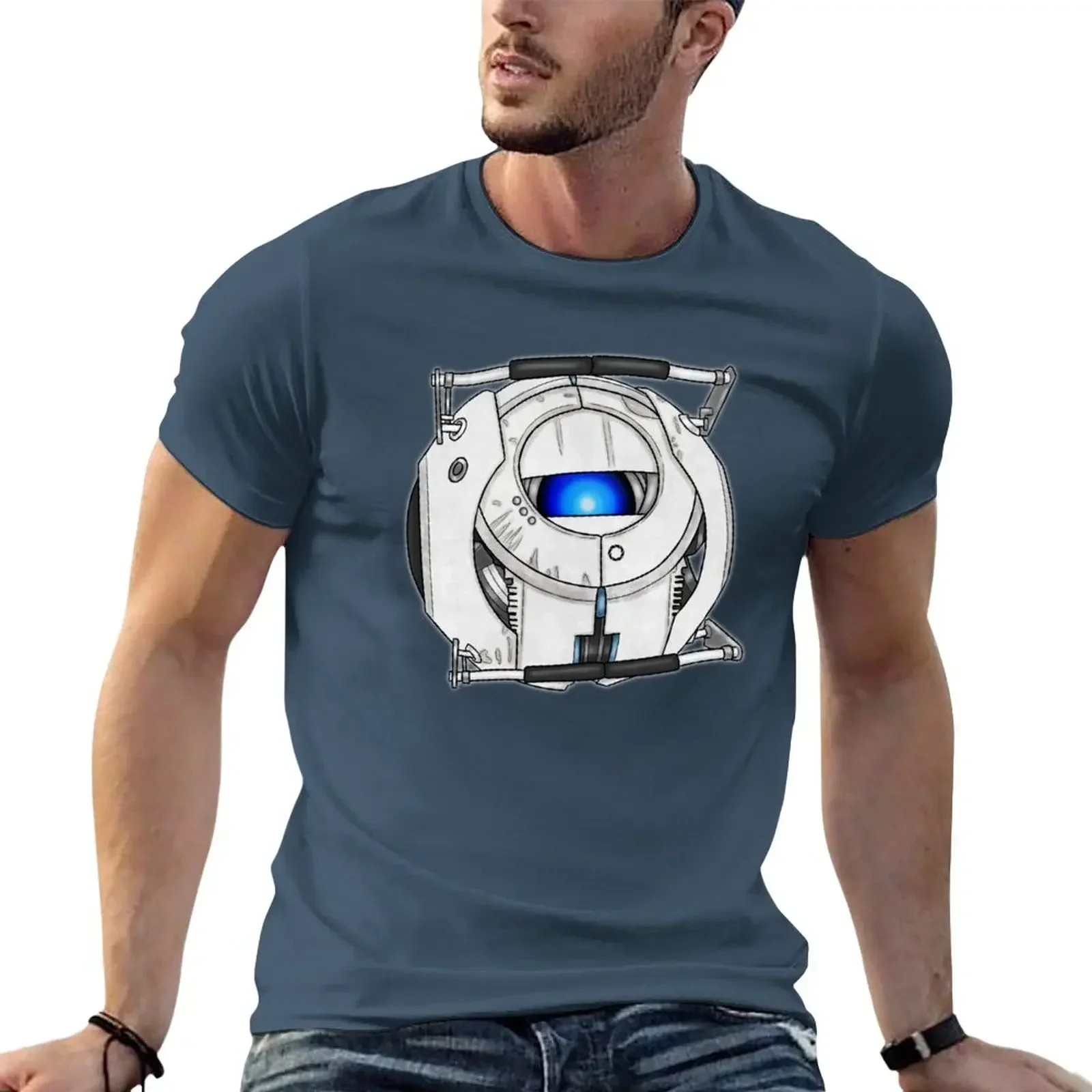 Good ol' Wheatley T-Shirt cute tops customizeds slim fit t shirts for men Cotton Luxury brand vintage oversized