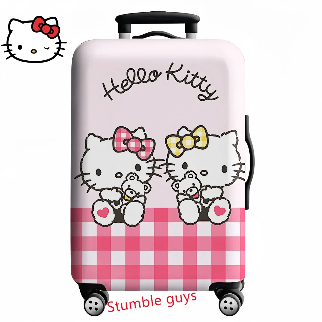 Anime Kawaii Hello Kitty Kofferhülle passend für 18-32 Zoll Gepäck Reiseschutz für Fans