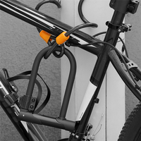 A99I-Simple Portable Bicycle U-Shaped Lock Anti-Theft Lock Anti-Hydraulic Shear Mountain Bike Riding Equipment Bicycle Lock