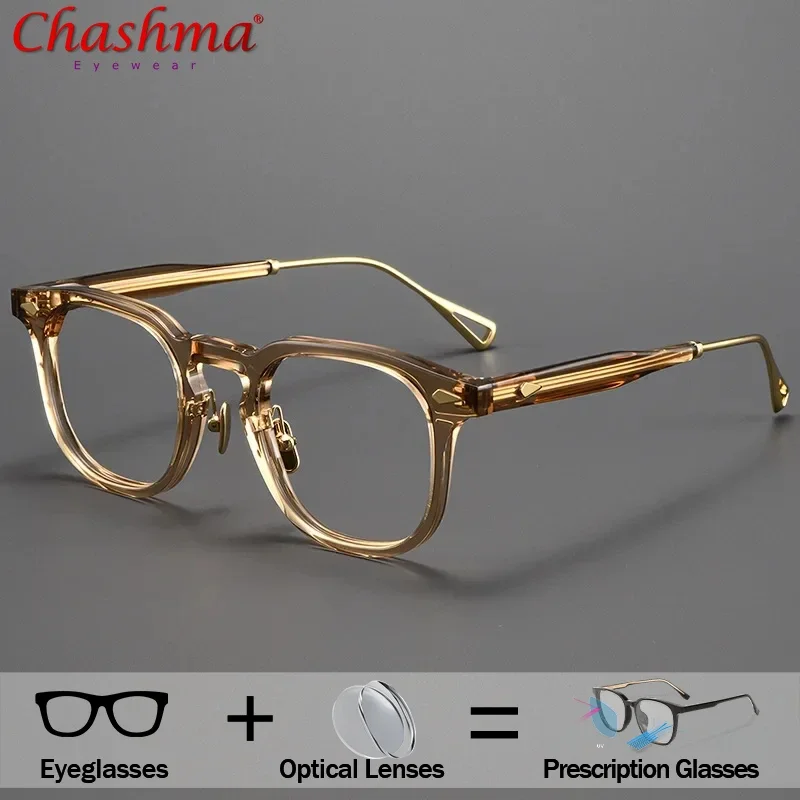 

Квадратные очки «Доктор» с очками по рецепту, мужские ретро ацетатные бифокальные фотохромные очки для близорукости, оптические прогрессивные очки