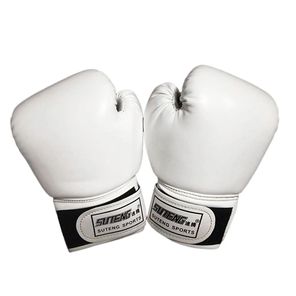 

Communion Gloves for Girls White Kids Boxing and Pads Sand Bags Thai PU Aldult