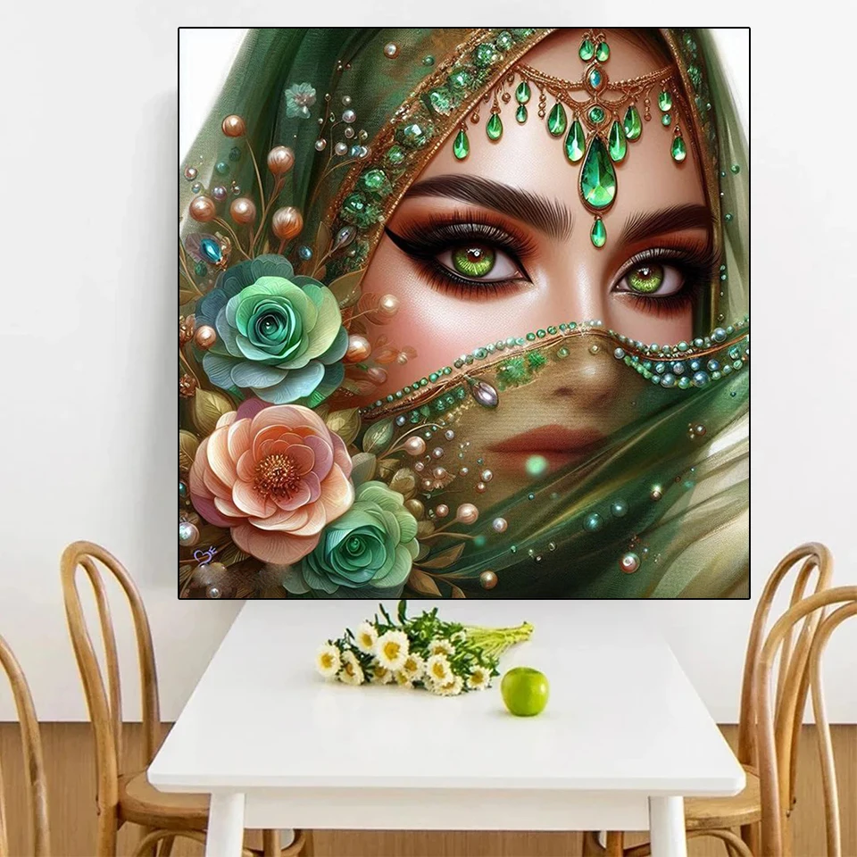 DIY Elmas Boyama Çapraz dikiş - Embroidery Veil incelemesi ve fiyatı