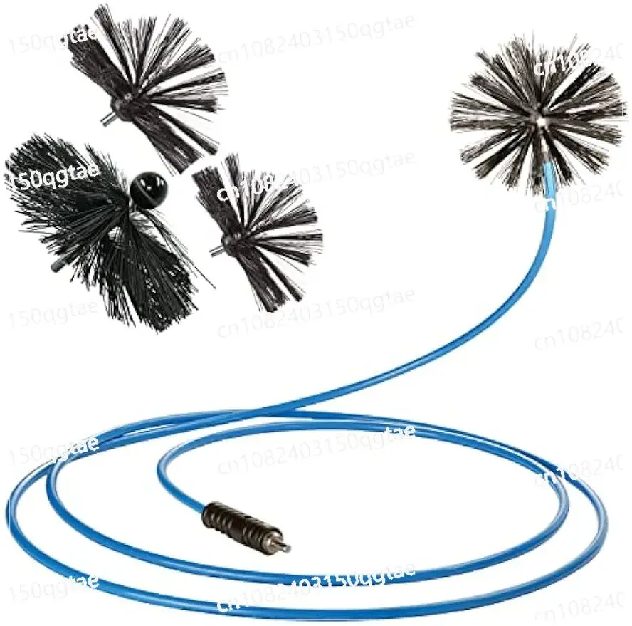 

Rotating Brush M10-16 'set | Air Duct and Dryer Vent Cleaning | Drilling Electric
