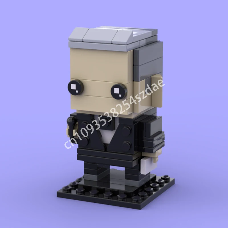 

100 шт. MOC Брюс Буфер UFCss Brickheadz Строительные блоки Детская модель DIY Рождественская игрушка Подарок Детская конструкция