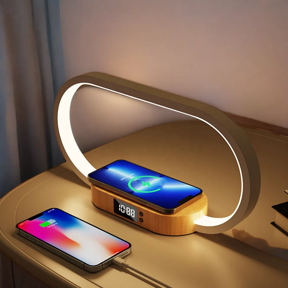 

Настольная лампа скульптурой современного искусства, беспроводная Bluetooth-колонка, настольная лампа, современная хрустальная светодиодная настольная лампа