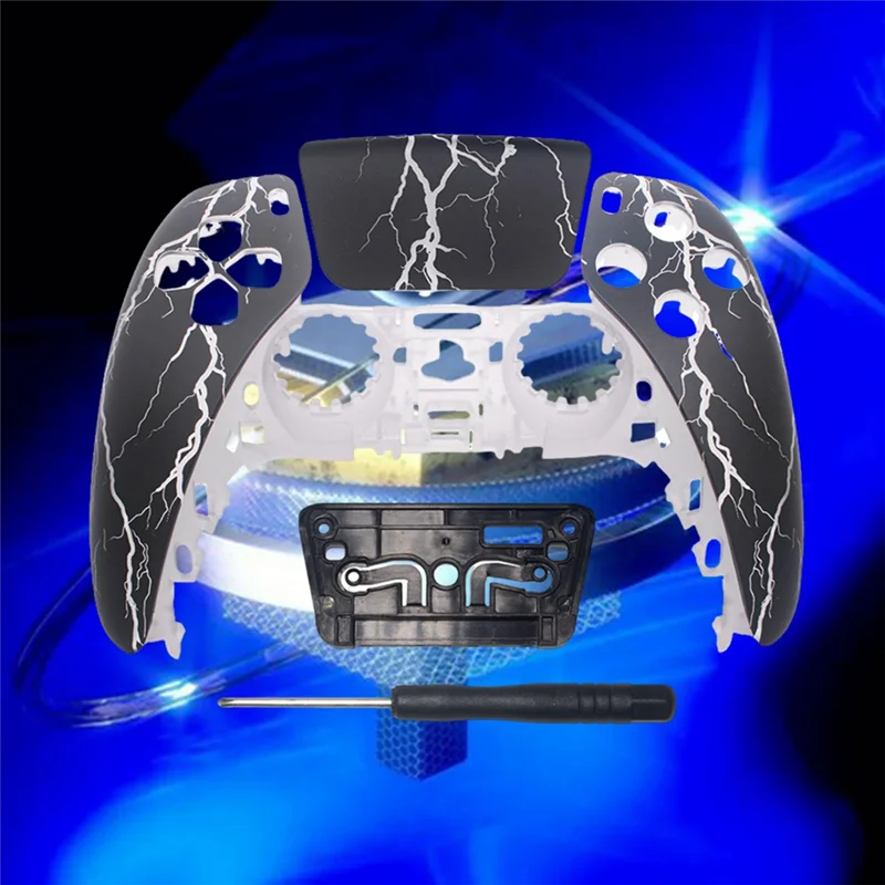 For PS5 Elite Gamepad BDM-010 1Rd Skin Type Front Cover Gamepad Replacement Top Cover Replacement Refit Part Accessories Kit ,B-