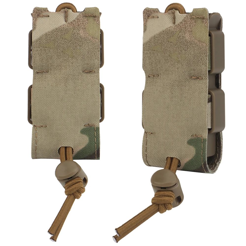 NEW Outdoor Hunting Tactical 9mm Magazine Pouch Molle Hunting Urban Assault Single Mag Bag Flashlight Pouch Knife Holster Gear