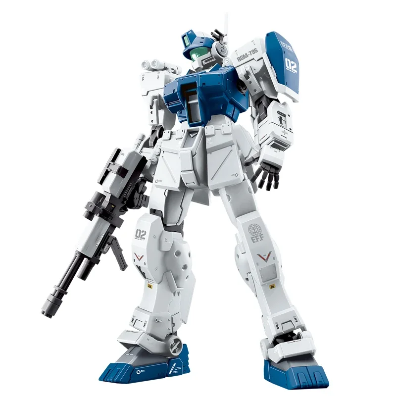 متوفر في المخزون نموذج Hg 1/144 RGM-79 GM المغرب الجبهة نوع التجمع نموذج جودة عالية عمل نموذج لجسم هدية طفل صبي لعبة جمع #4