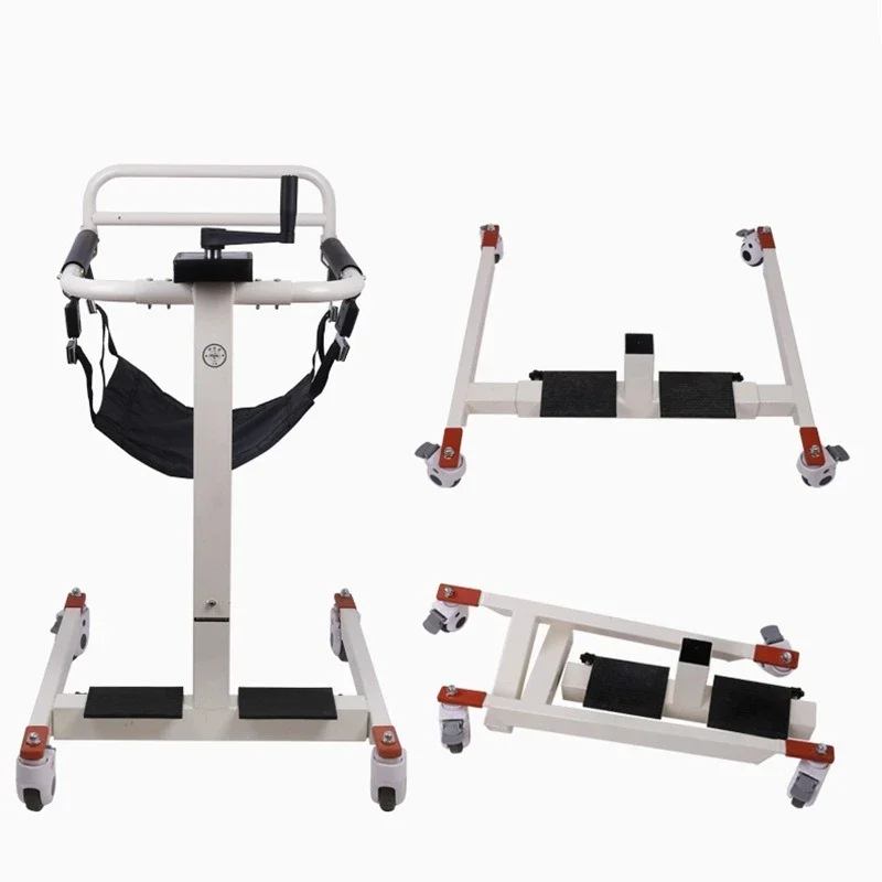 Portable Transfer Elevator, Paralyzed Elderly Care,Folding Chair,  Disabled Bath Chair, Toilet Chair