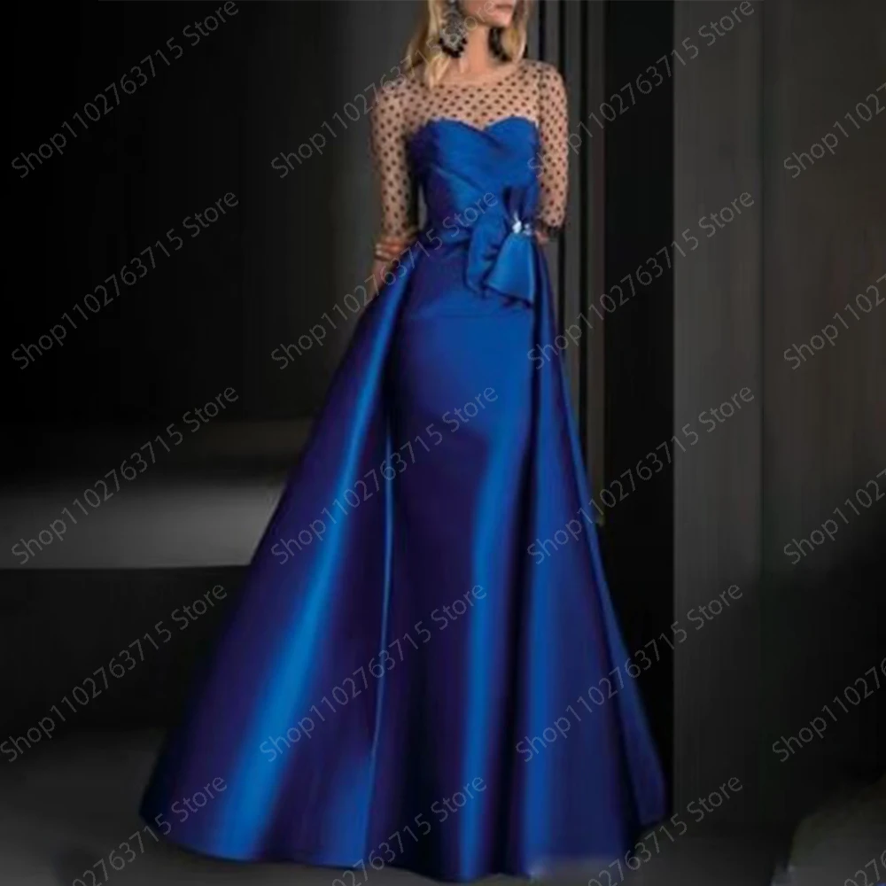 Customized Long Evening Dresses for Women Satin One Shoulder Floor-Length A-Line Prom Party Wedding Gala Special Events Dress