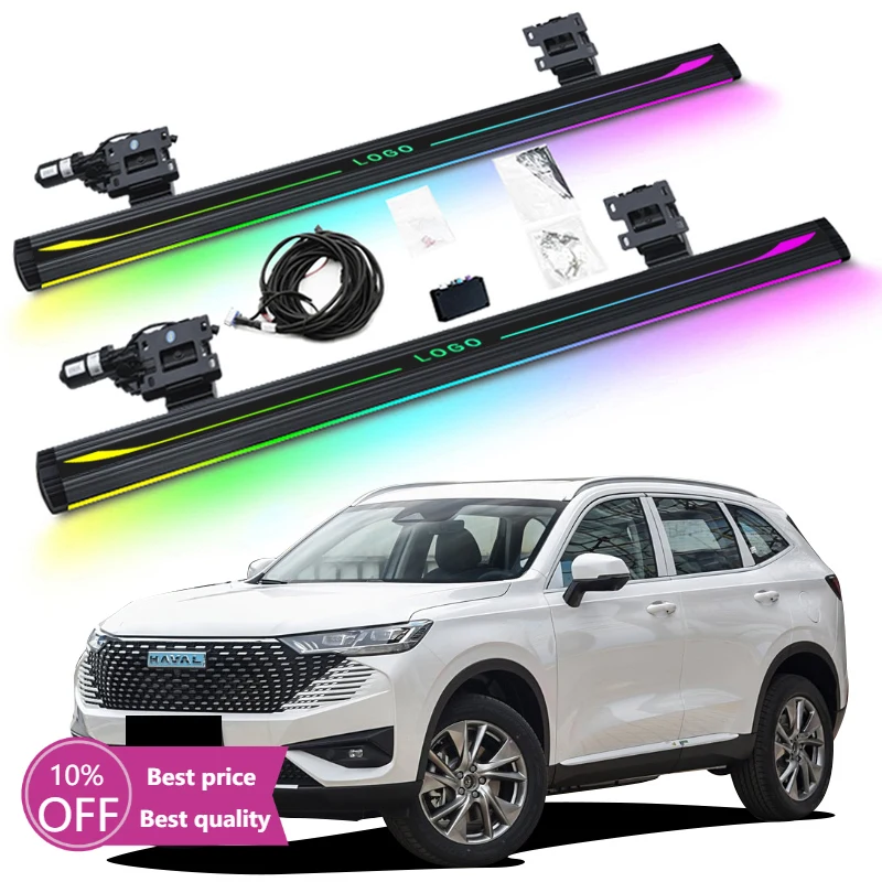 

Cc CarAutomatic Electric Power Neon Led Light Side Step Running Board for Haval H6 HEV 2024+ for HAVAL H6 DHT-PHEV