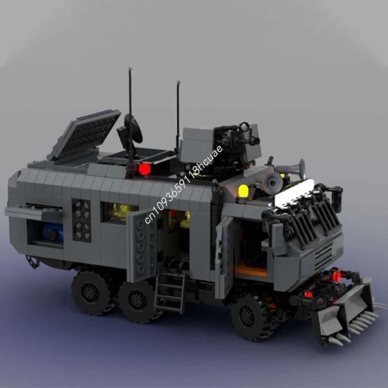 

1373pcs MOC Tatra Doomsday Armored RV Modular Buildings Building Blocks Birthday DIY Education Assemble Christmas Gift