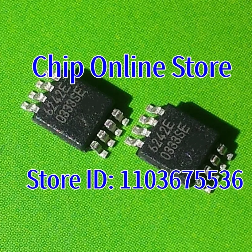 5~100pcs  MCP6242-E/MS  MCP6242T-E/MS  MCP6242  MSOP8  New Original