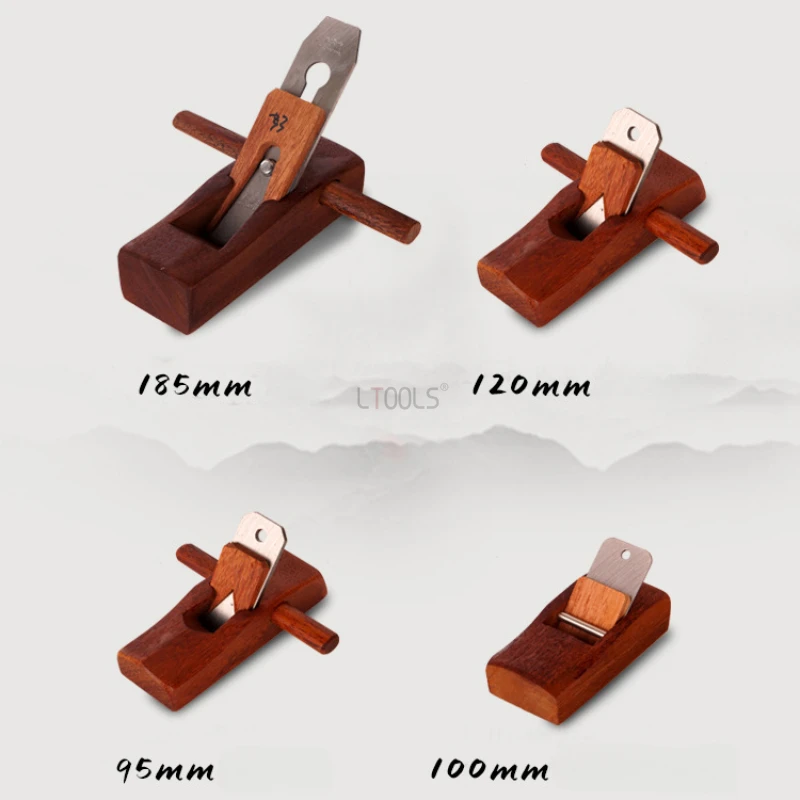 Indonesian Redwood Woodworking Planer Sharping Edge Grinding Deburring Tools DIY Carpenter Trimming Hand Planer Multiple Models