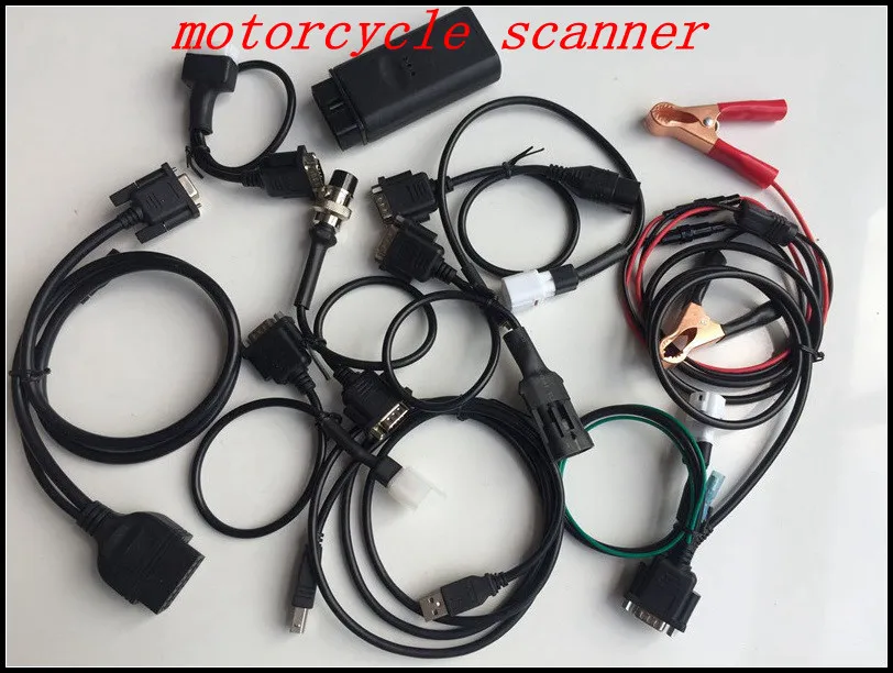 motorcycle diagnostic tester universal 6in1 for YAMAHA,SYM,KYMCO,for SZUKI,HTF,PGO code scanner