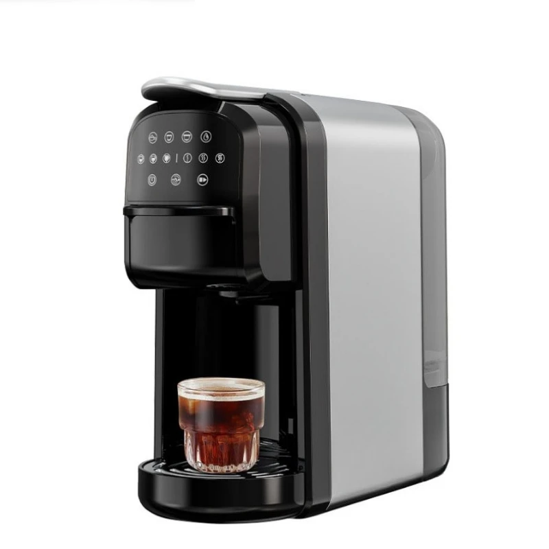 Pump pressure capsule coffee machine 3in1 electric brewing coffee pot household small Italian capsule machine