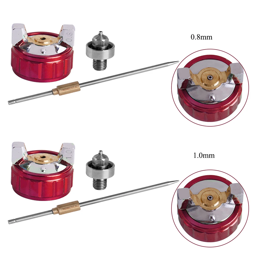 Imagem -06 - Mini Pistola de Pulverizador Hvlp 0.8 1.0 mm Bico Aerógrafo Gravidade para a Pintura do Carro Profissional