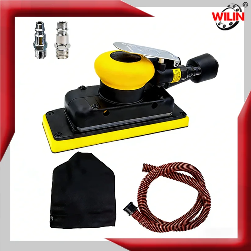 

Rectangular pneumatic reciprocating vacuum sanding Sanding machine for Car Wood Furniture Boat Sanding Polishing Waxing